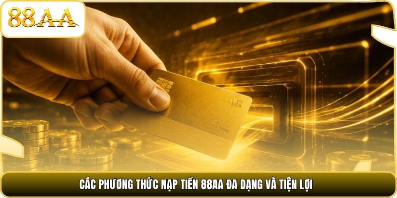 Các phương thức nạp tiền 88AA đa dạng và tiện lợi