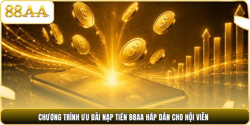 Chương trình ưu đãi nạp tiền 88AA hấp dẫn cho hội viên