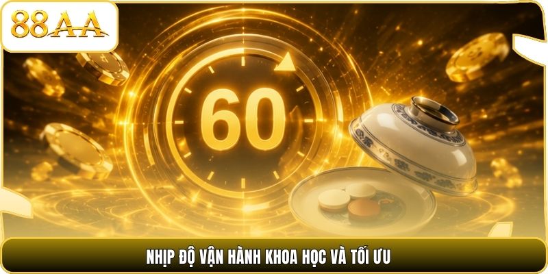 Nhịp độ vận hành khoa học và tối ưu